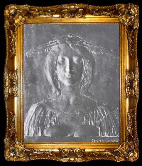 framed  Bertram Mackennal Godess, ta009-2